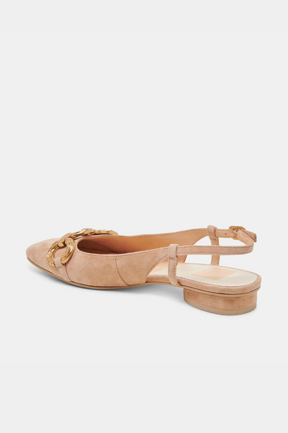 Ramano Flats - Toffee Suede