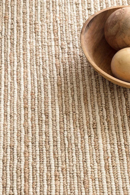 Twiggy Natural Woven Wool/Jute Rug