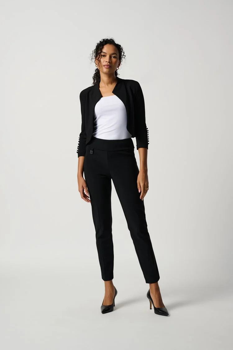 Classic Tailored Slim Pant - Black