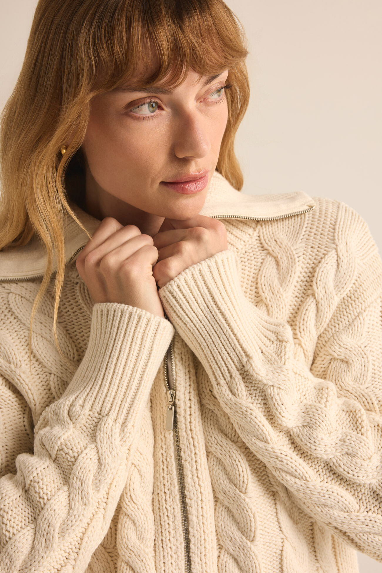 Hemingway Cable Cardigan