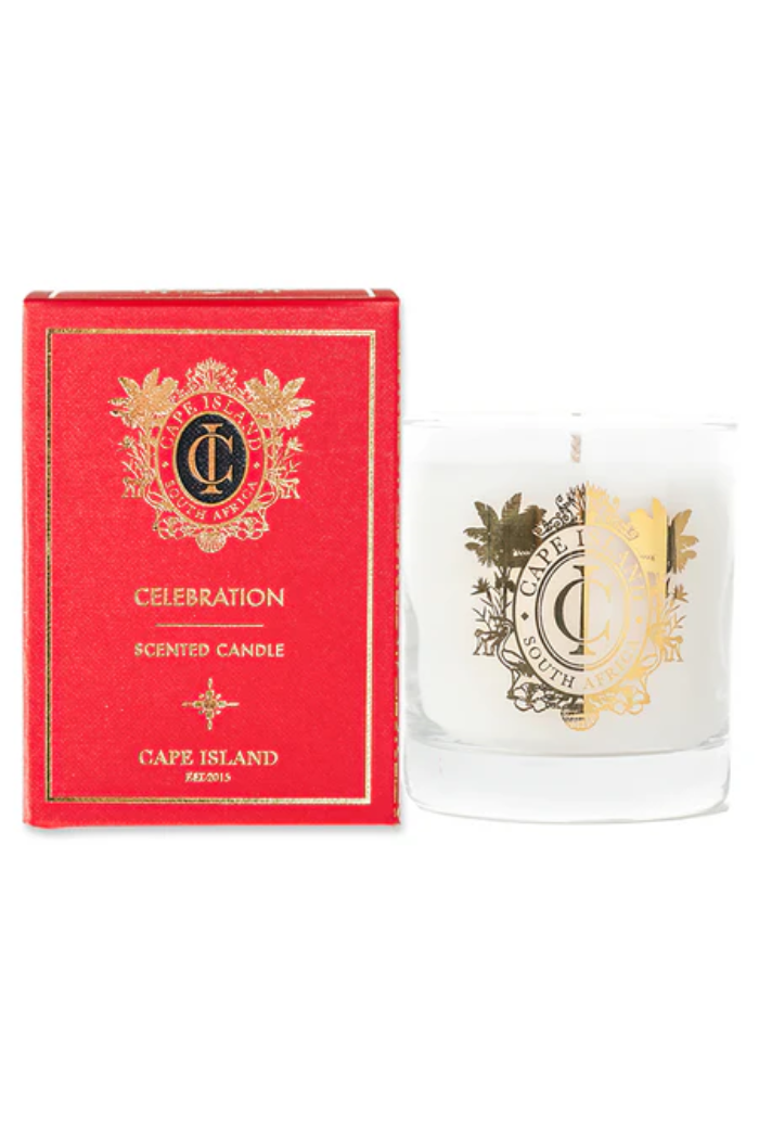 Celebration Classic Scented Candle 250ml In Ruby-Red
