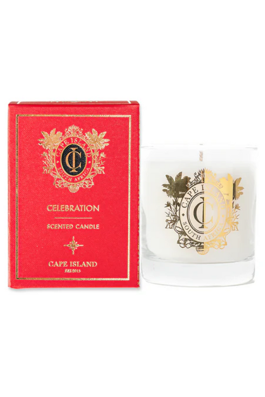 Celebration Classic Scented Candle 250ml In Ruby-Red