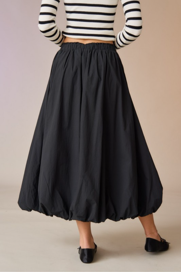 "Ella" Bubble Midi Skirt