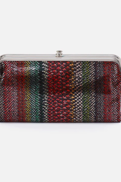 Lauren Holiday Stripe Wallet