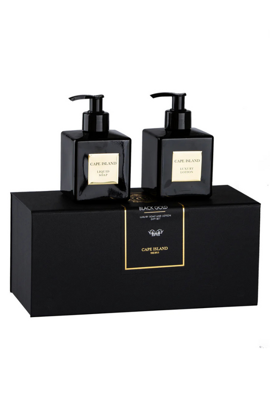 Black Gold Luxury Soap & Lotion Gift Set | Classic 200ml