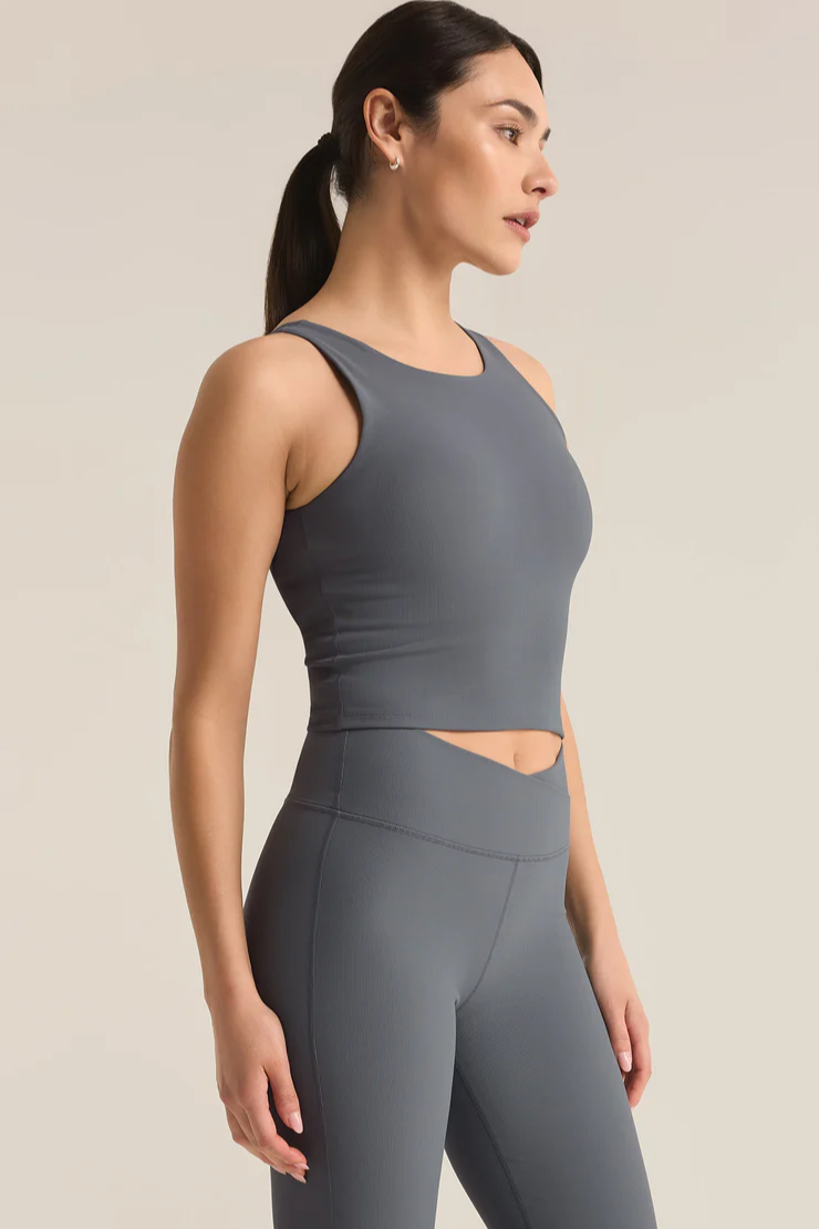 Aspen Rib Longline Top