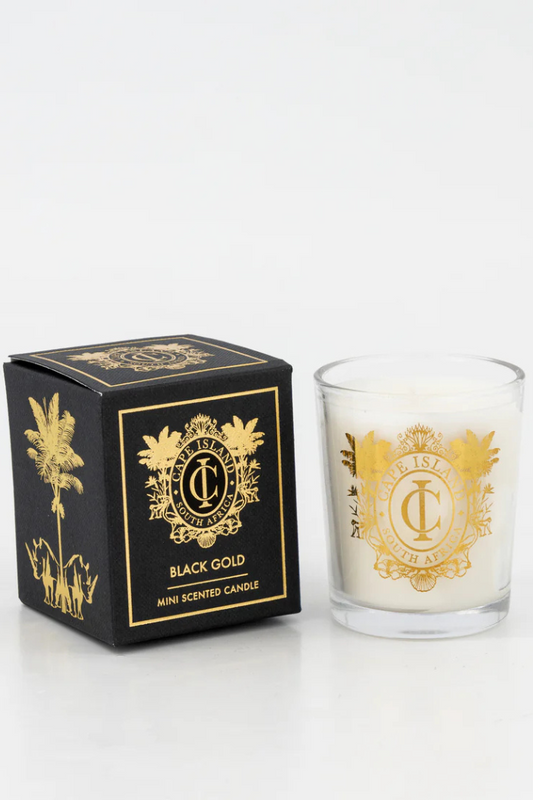 Black Gold Mini Scented Candle 100ml