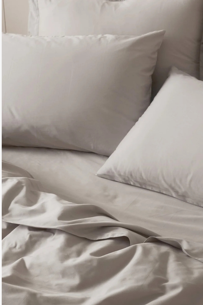 Organic Relaxed Sateen Sham - Standard