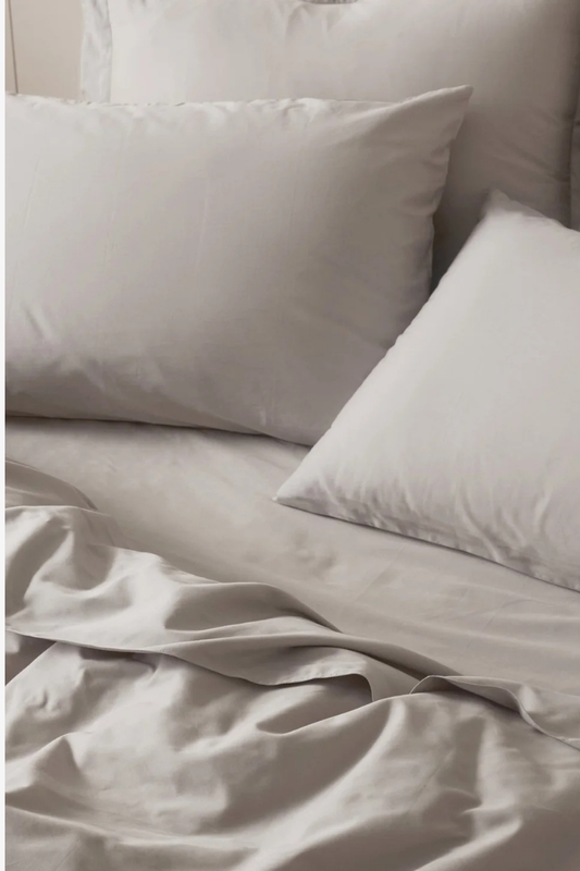 Organic Relaxed Sateen Sham - Standard