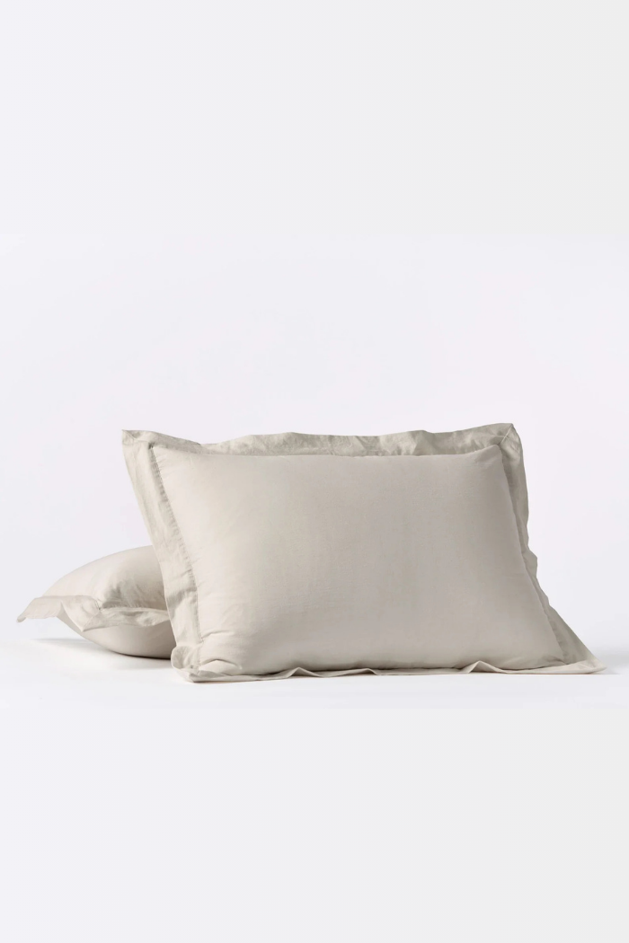 Organic Relaxed Sateen Sham - Standard
