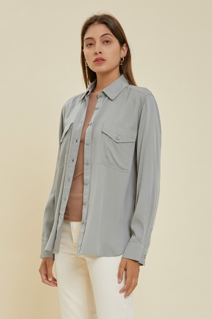 Tatum Button Up