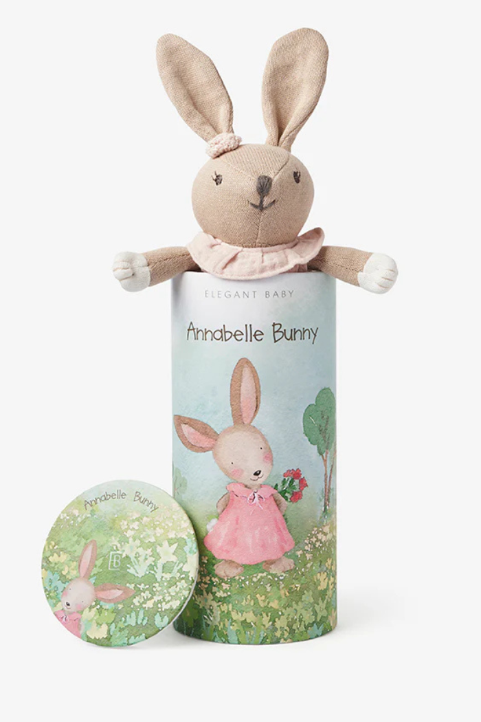 Plush in a cylinder 10"