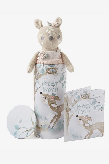 Plush in a cylinder 10"