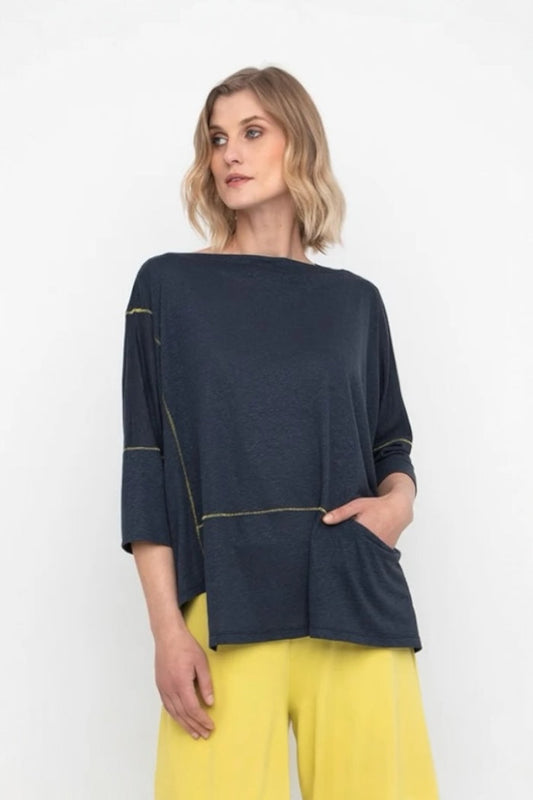 Ozai Blue Top