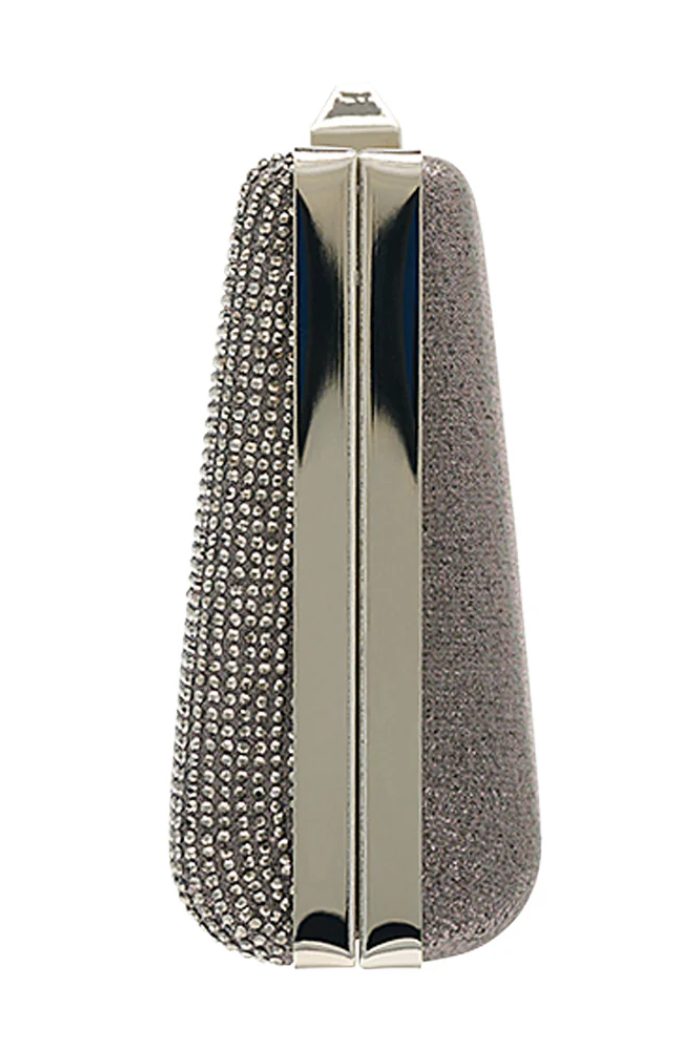 Rhinestone Shimmer Clutch