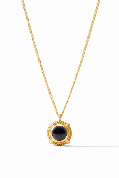 Cabochon Solitaire Necklace