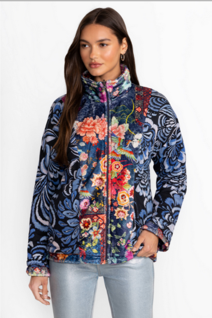 Joan Zip Sherpa Jacket