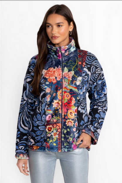 Joan Zip Sherpa Jacket