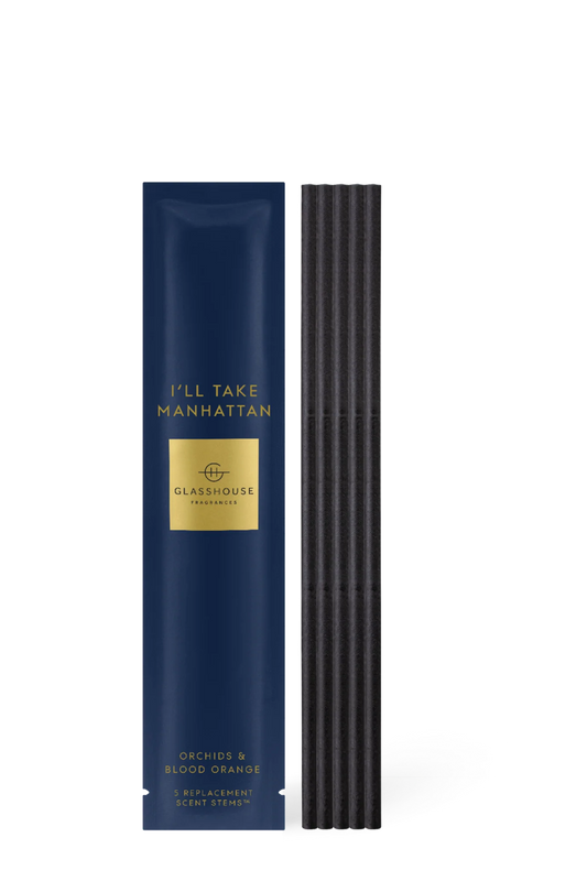 5 REPLACEMENT SCENT STEMS - I'LL TAKE MANHATTAN