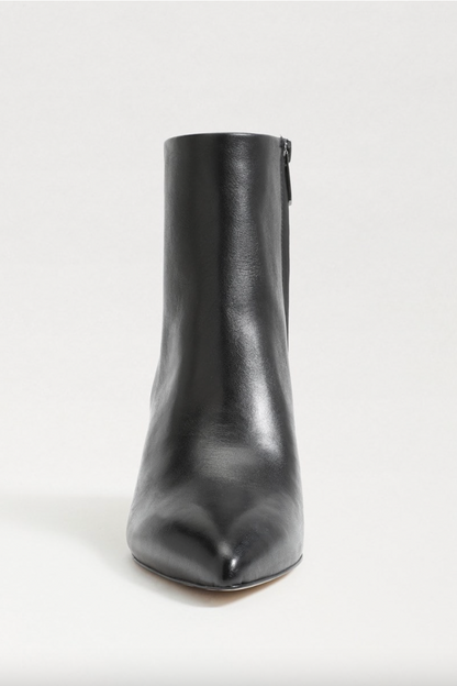 Ulissa Ankle Bootie - Black Leather