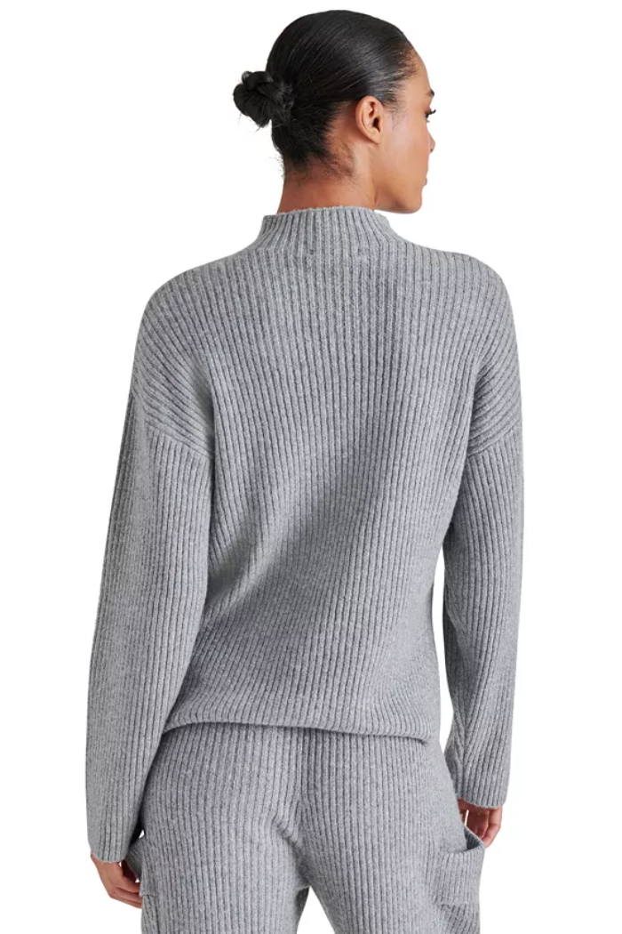 Willa Sweater- Heather Grey