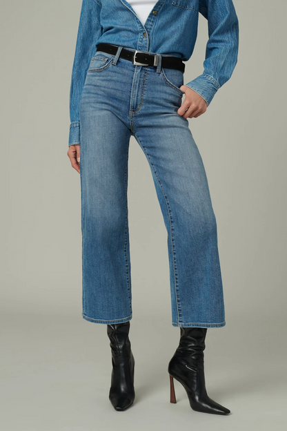 The Blake High Rise Wide Leg Crop - No Promises