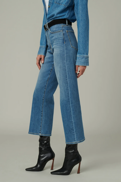 The Blake High Rise Wide Leg Crop - No Promises