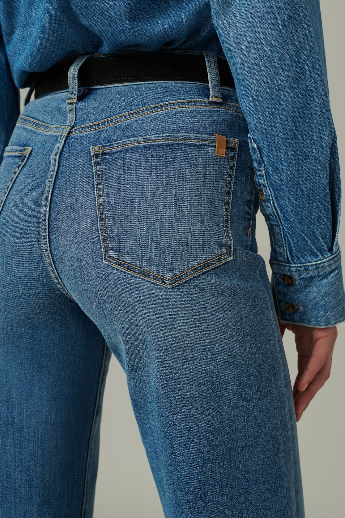 The Blake High Rise Wide Leg Crop - No Promises