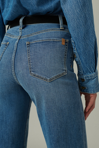 The Blake High Rise Wide Leg Crop - No Promises