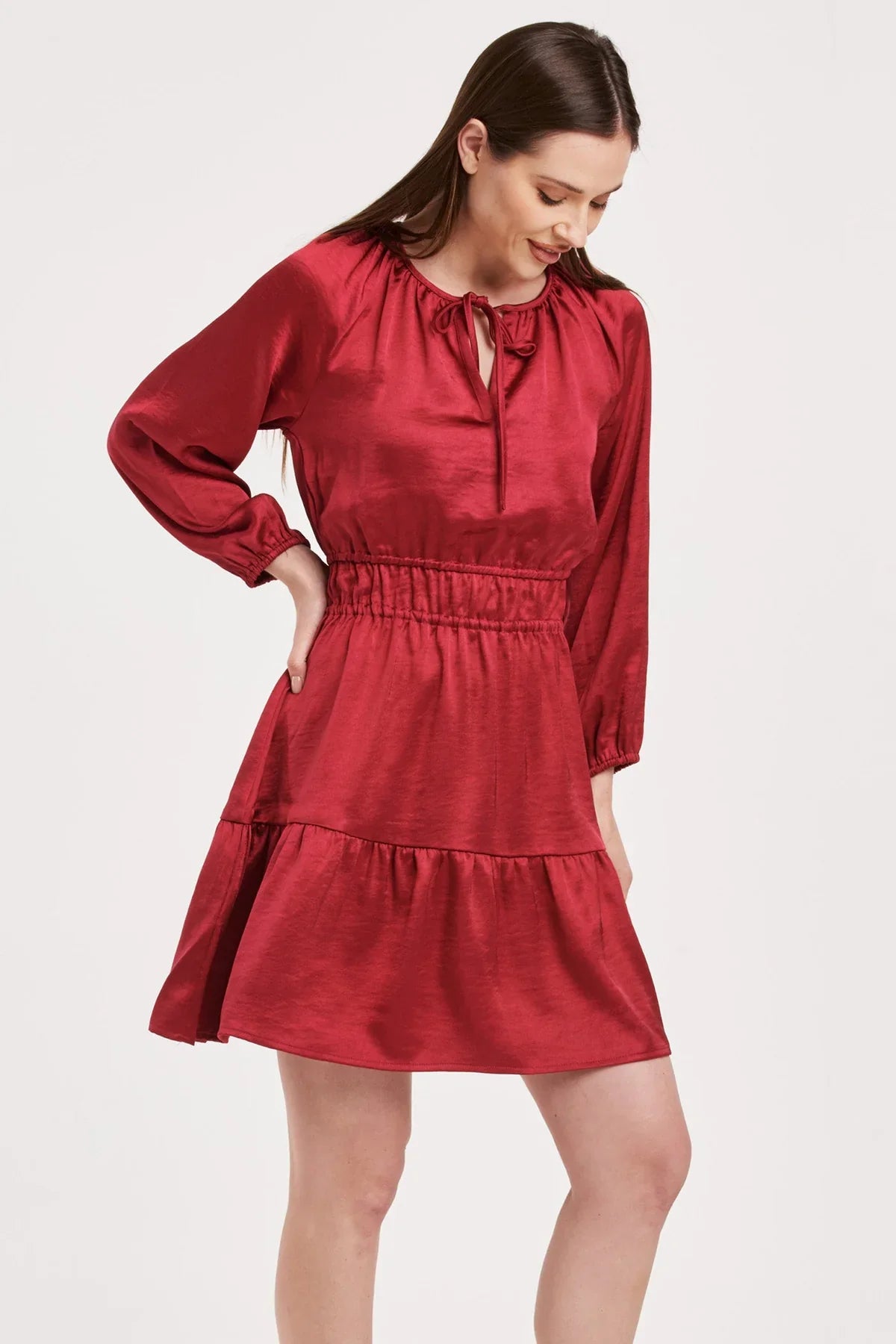 Reign Elastic Waist with Ruffle Hem
