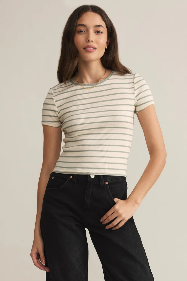 Saxton Striped Tee