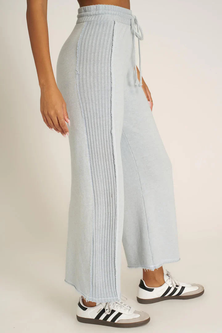 Get Ready Mixed Wide Leg Pant