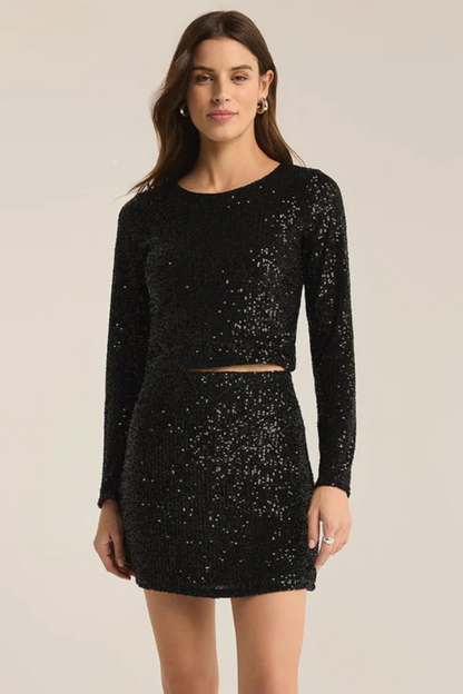 Ciera Sequin Mini Skirt