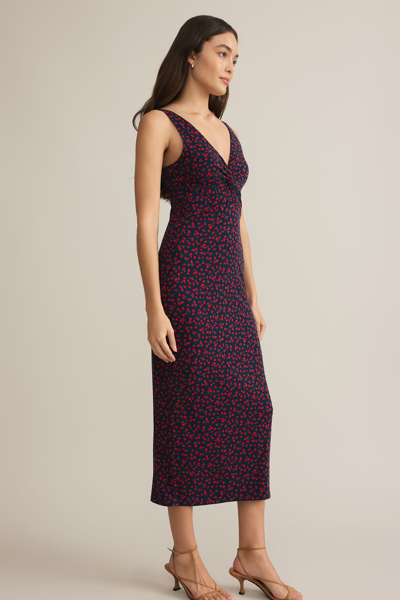 Eleve La Rosa Ditsy Midi Dress