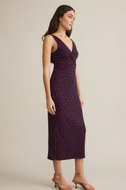 Eleve La Rosa Ditsy Midi Dress