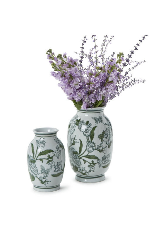 CHINOISERIE VASE (11 1/2H)