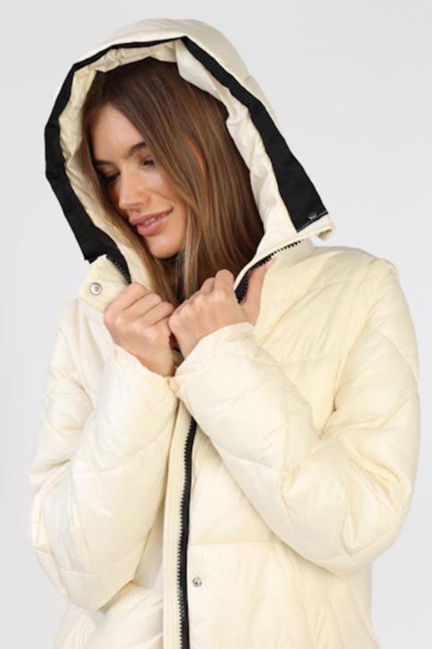Quilted Puffer w/ Zip Off Sleeves