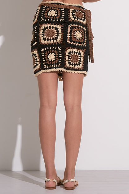 Crochet Wrap Skirt