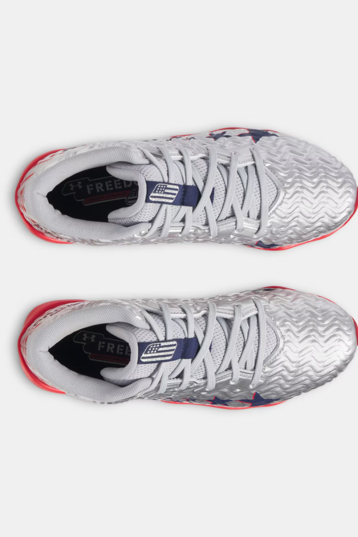 Boys' UA Spotlight Hammer Jr. USA Football Cleats