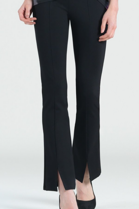 Ponte Kick Front Slit Pant