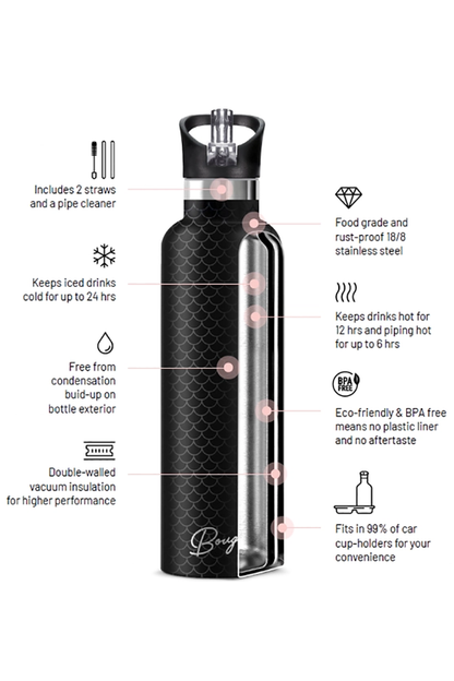 Equestri | Scarf - 25 oz Insulated Water Bottle