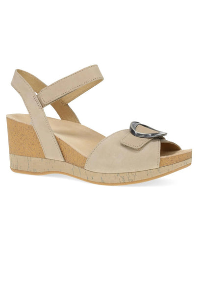Dansko Stella Milled Nubuck Sandal