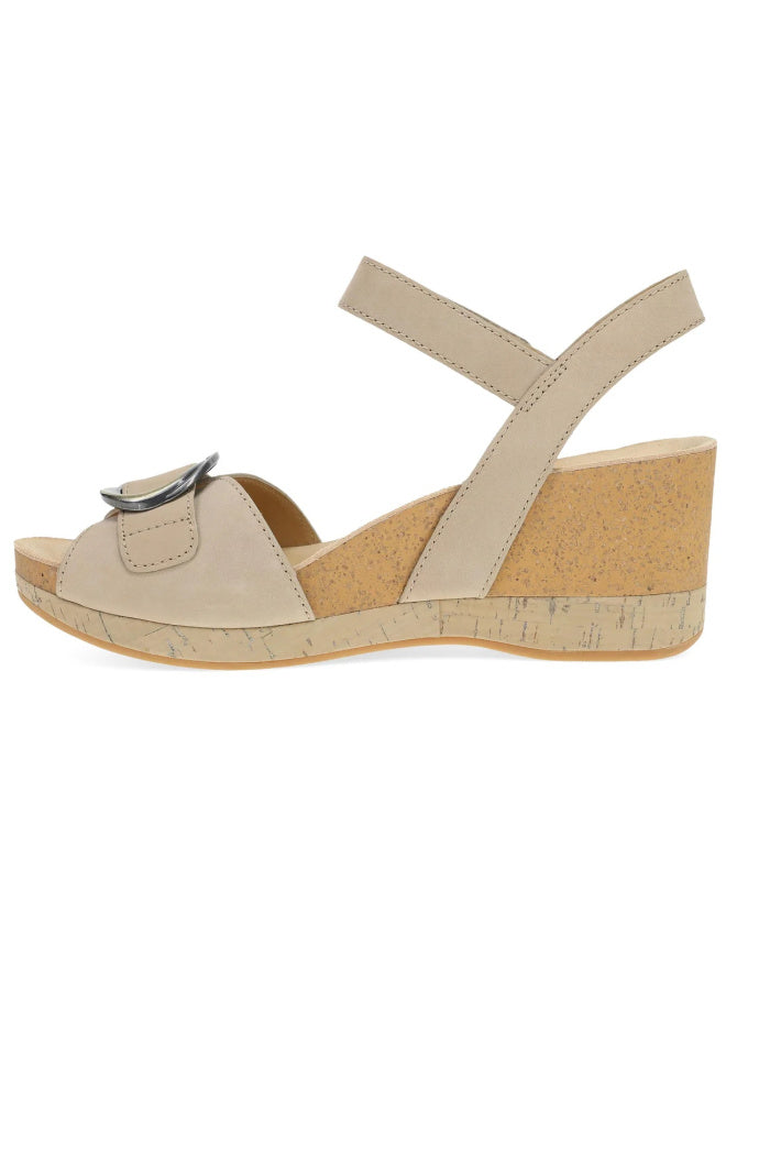 Dansko Stella Milled Nubuck Sandal
