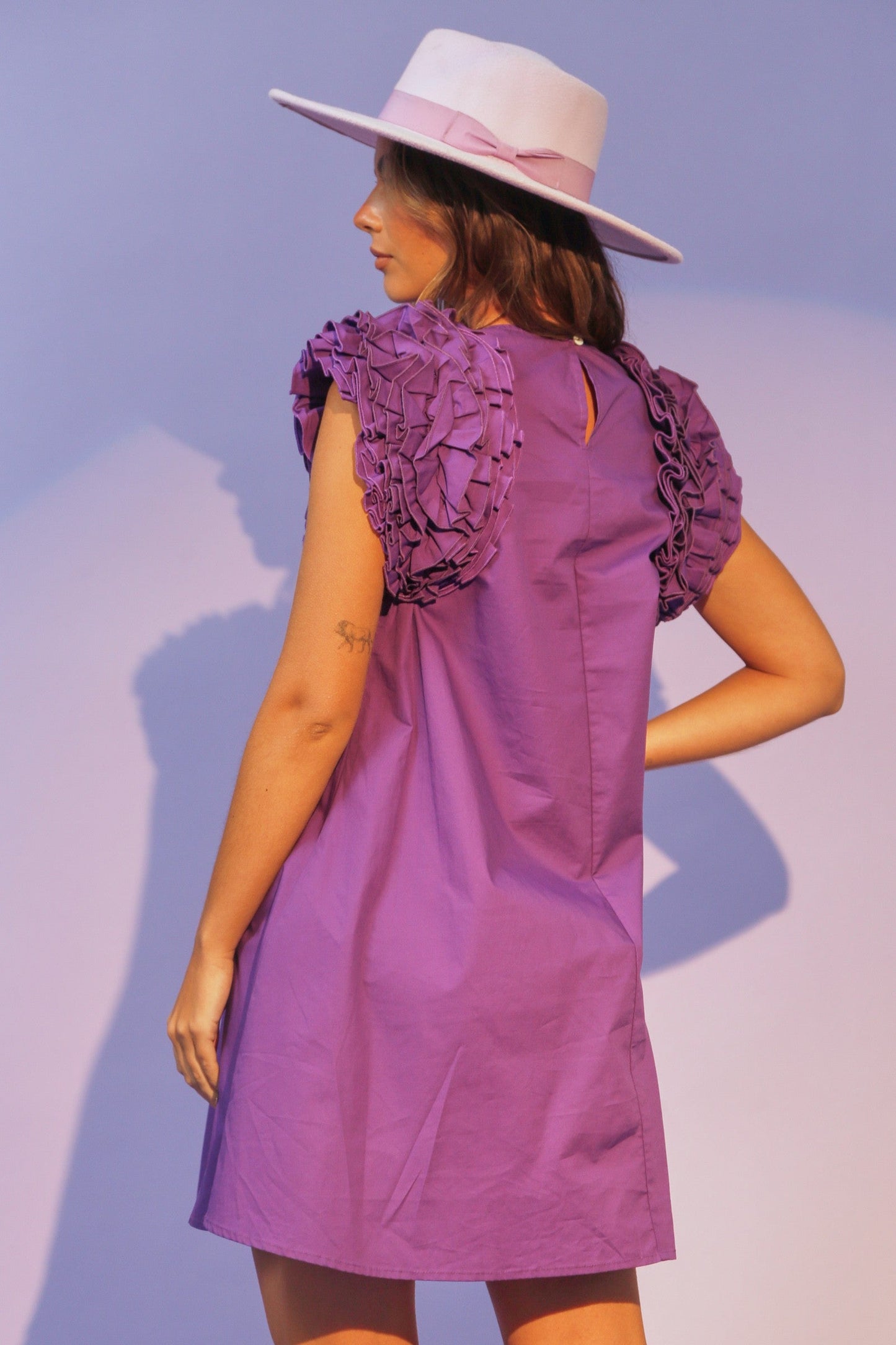 Mardi Gras Mini Dress