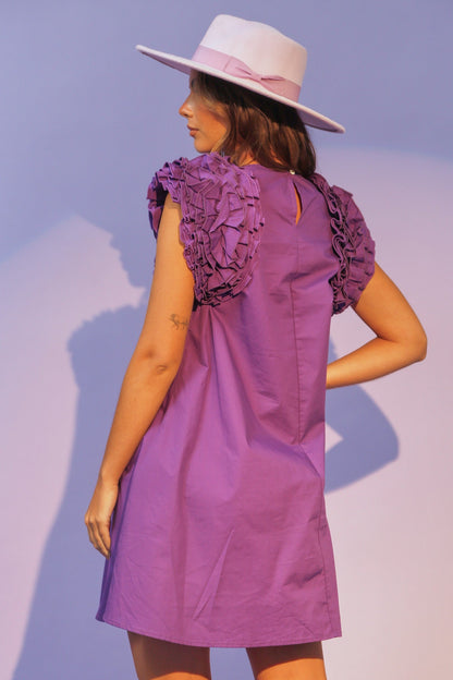 Mardi Gras Mini Dress