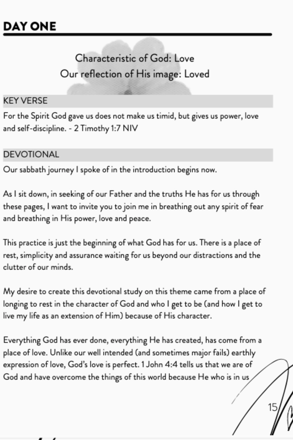Love Identified: Finding Our Identities in God Devotional