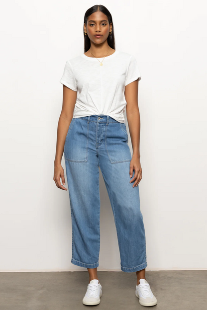 Cruiser Semi High Rise Chino Pant - Waverly