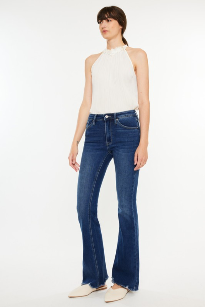 High Rise Boot Cut Jeans