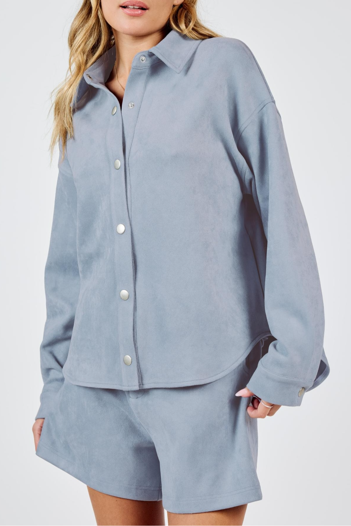 Align Faux Suede Shacket