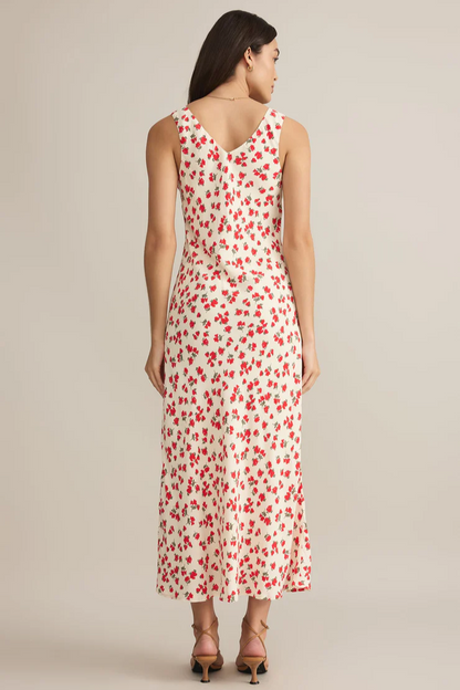 Hana La Rosa Ditsy Max Dress- Sea Salt